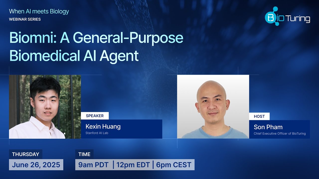 Biomni: A General-Purpose Biomedical AI Agent | Kexin Huang