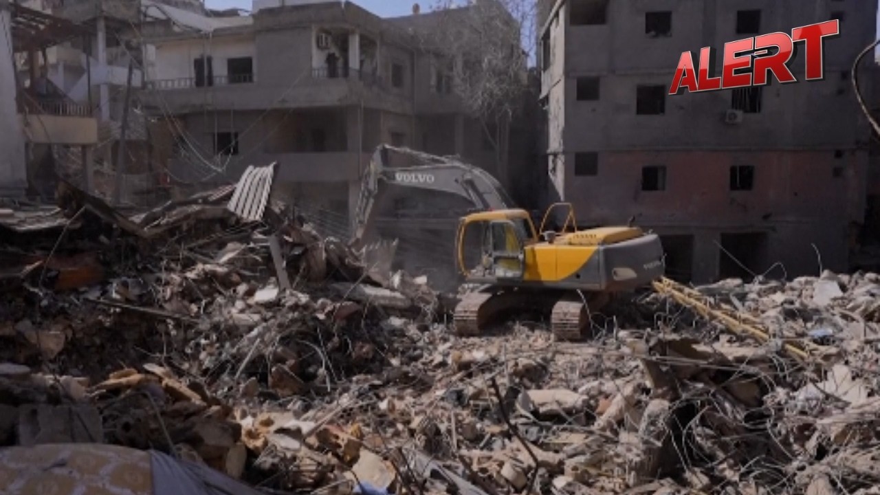Rescue Teams Clear Rubble After Deadly Israeli Strike In Beirut's Jnah | ALERT News