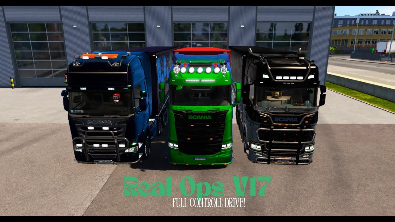 TruckersMP Real Operations V17 | Full Convoy Drive (ETS2 Multiplayer Event)