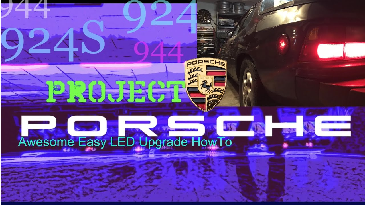 How to Make Your 924/944 Porsche Tail Lights Awesome (Cheap & Easy)