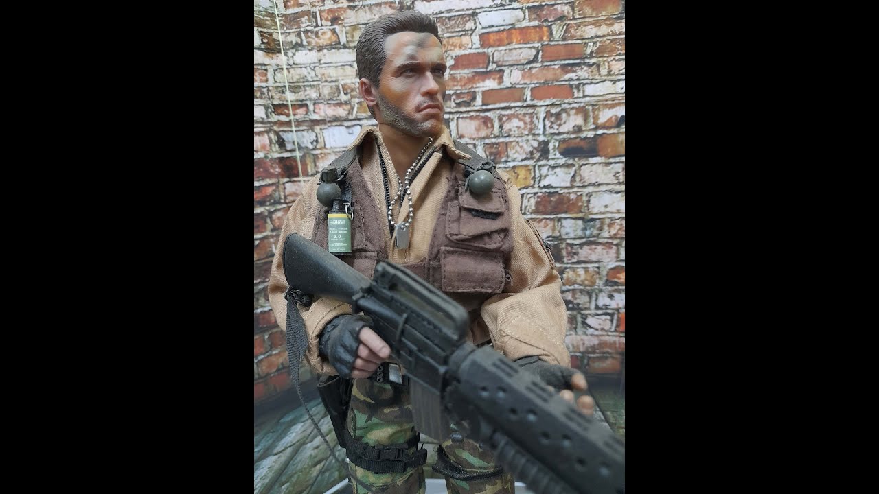 Hottoys PREDATOR Maj. Alan 