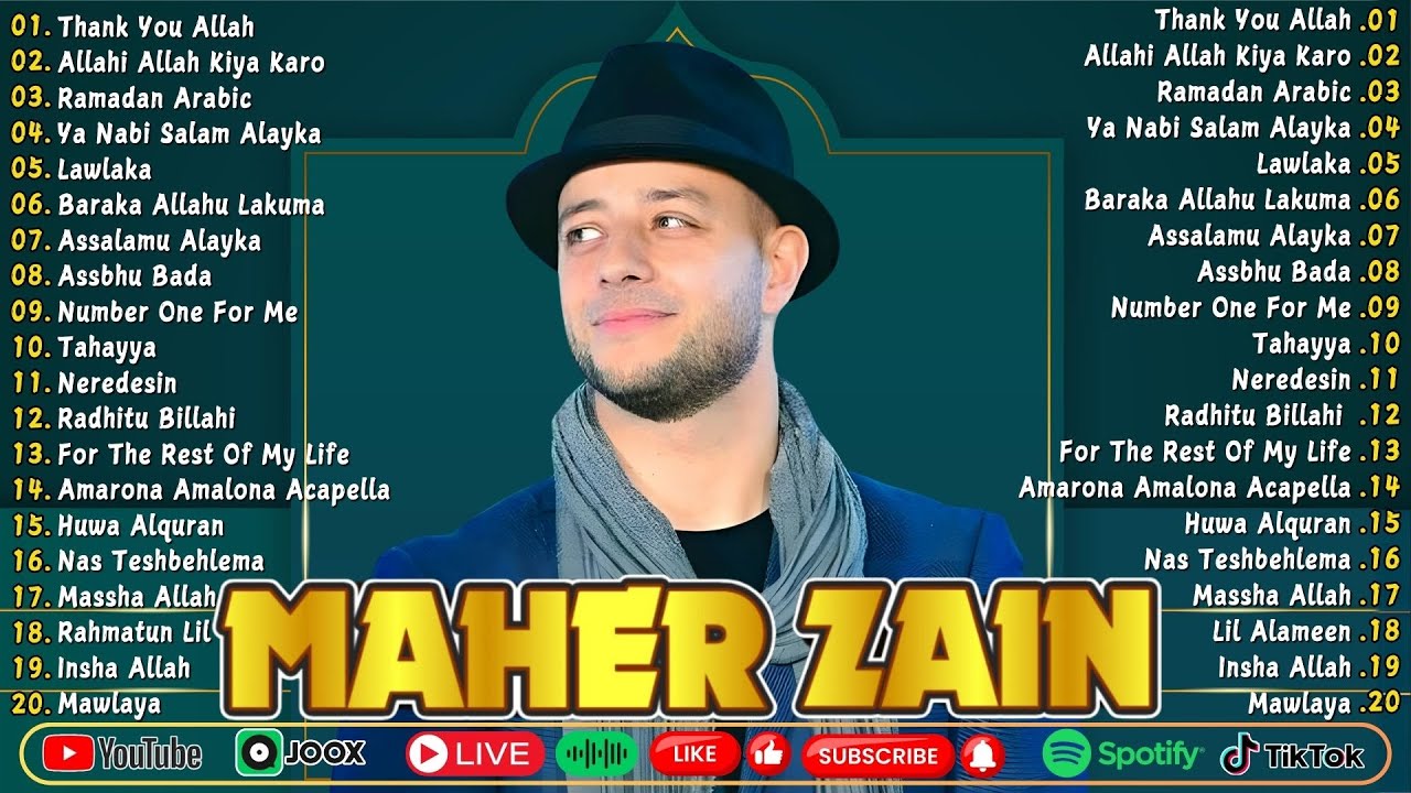 Maher Zain Full Album 2024 📀 Lagu Populer Maher Zain ✨ Maher Zain and His Inspiring Message