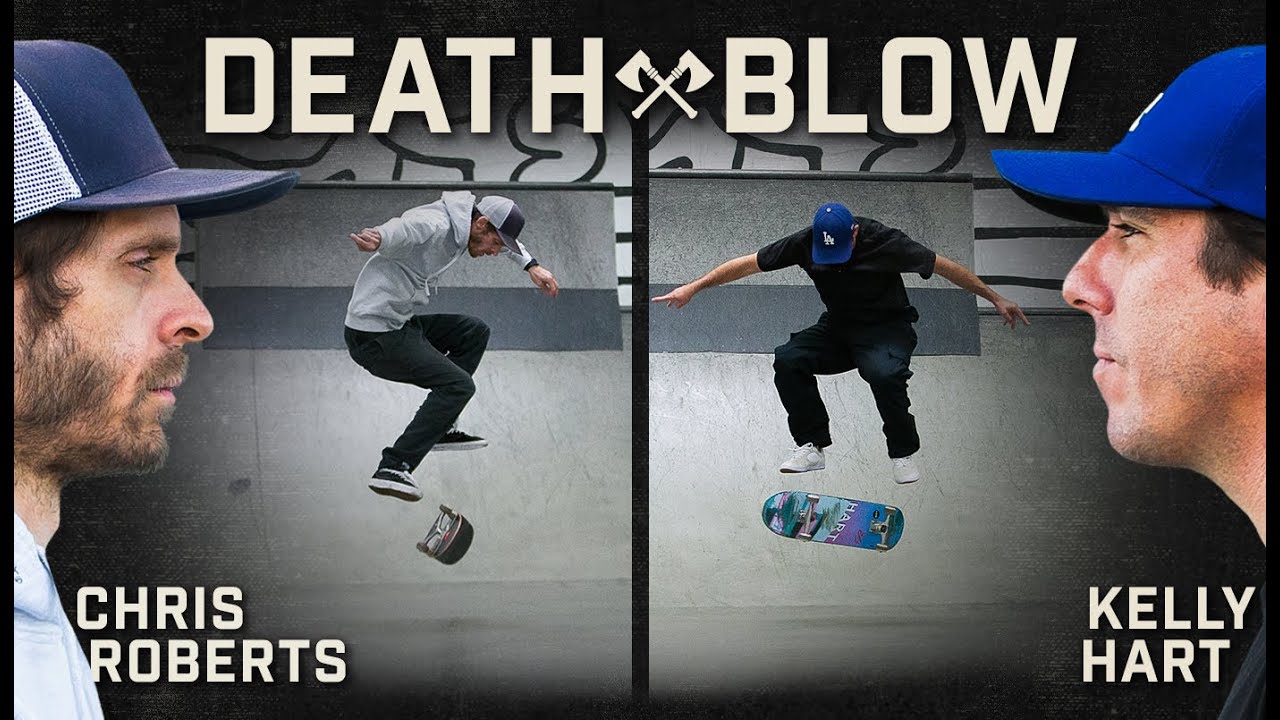 Chris Roberts's Pressure Flip Vs. Kelly Hart's Nollie Varial Flip | DEATH BLOW