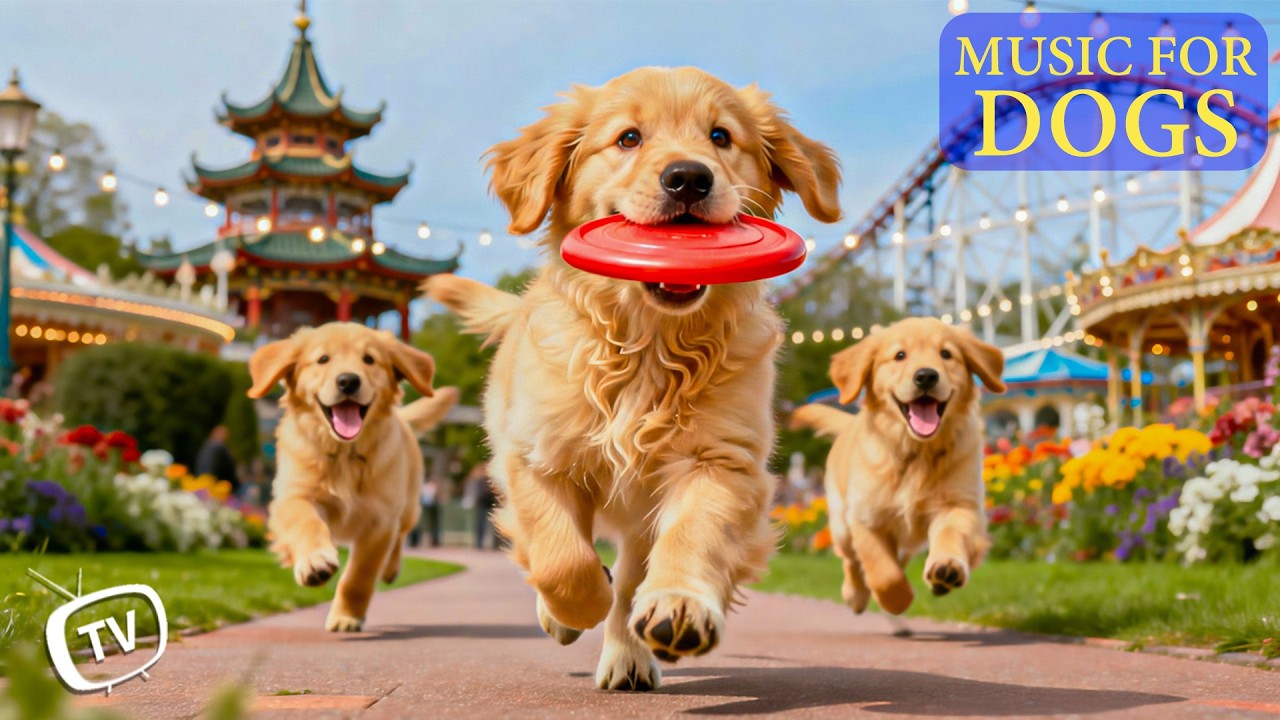 12 Hours Dog Music 🎵 Calming Music for Dogs | Piano Music to Ease Separation Anxiety in Dogs Alone