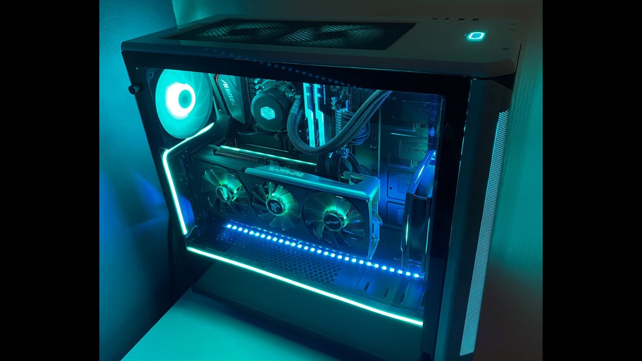 Phanteks P400A Digital HowTo ARGB (with english subtitles) - Connecting ARGB to the case controller.