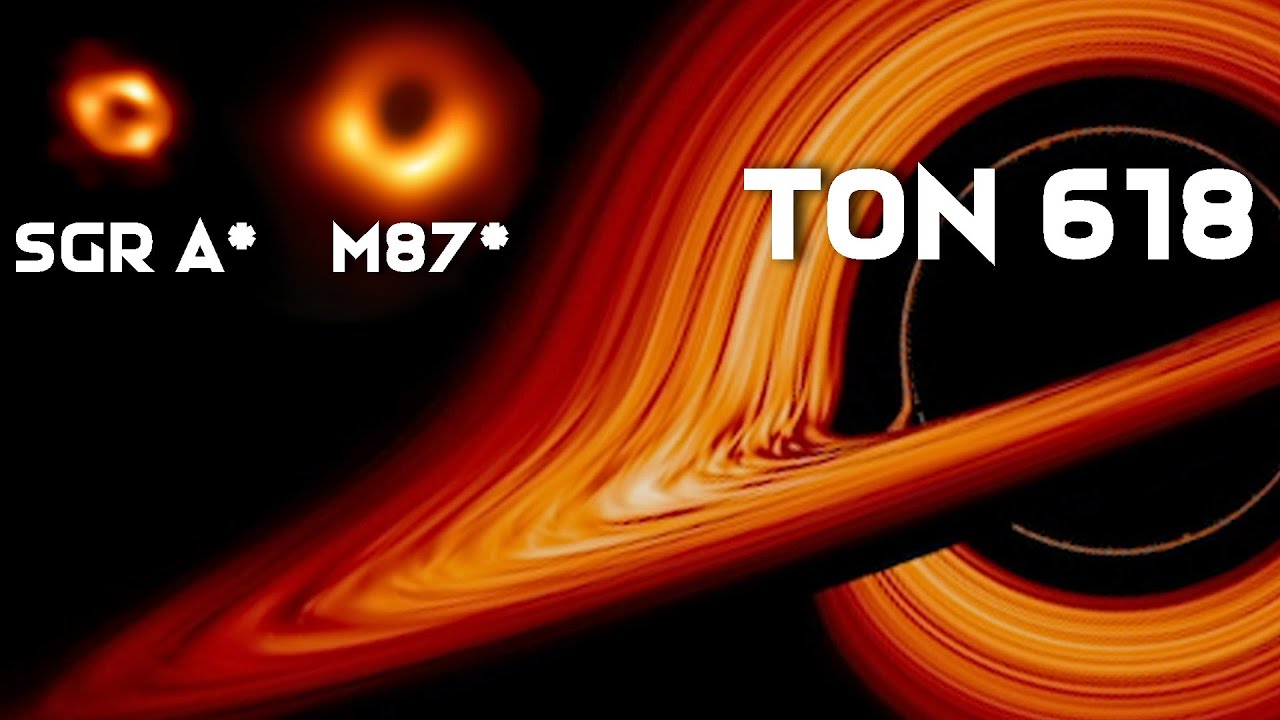 TON 618: Il più GRANDE BUCO NERO mai osservato in tutto l'universo