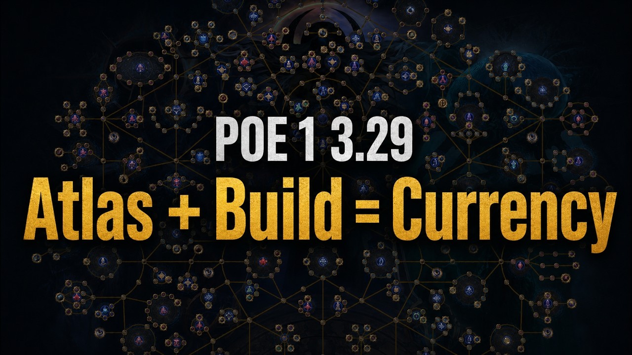 3.29 Guide - Atlas + Build = Currency. Dozens Of Paths To Get Rich In POE 1 - Path Of Exile