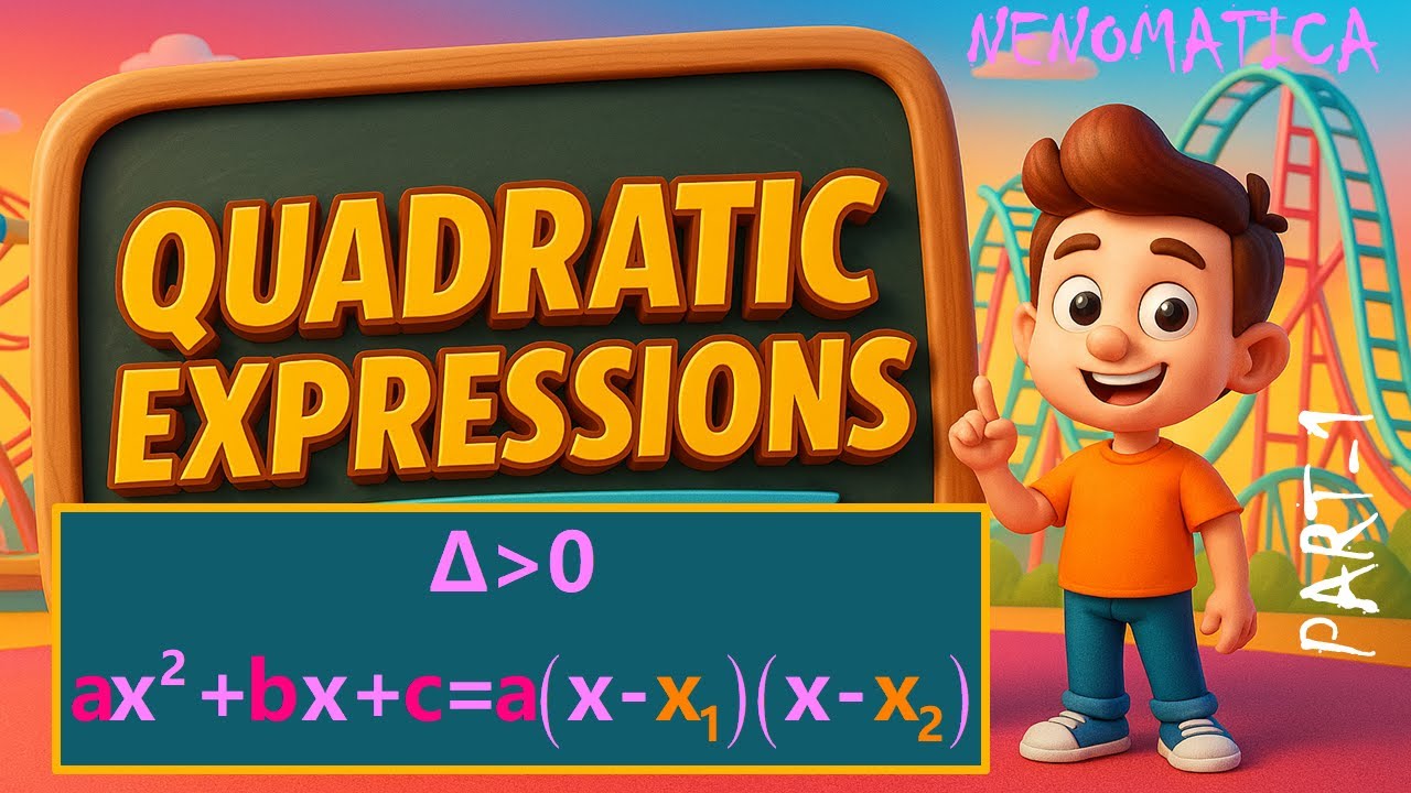 Quadratic Expressions 24-1: Factoring Quadratic Trinomials | NENOMATICA