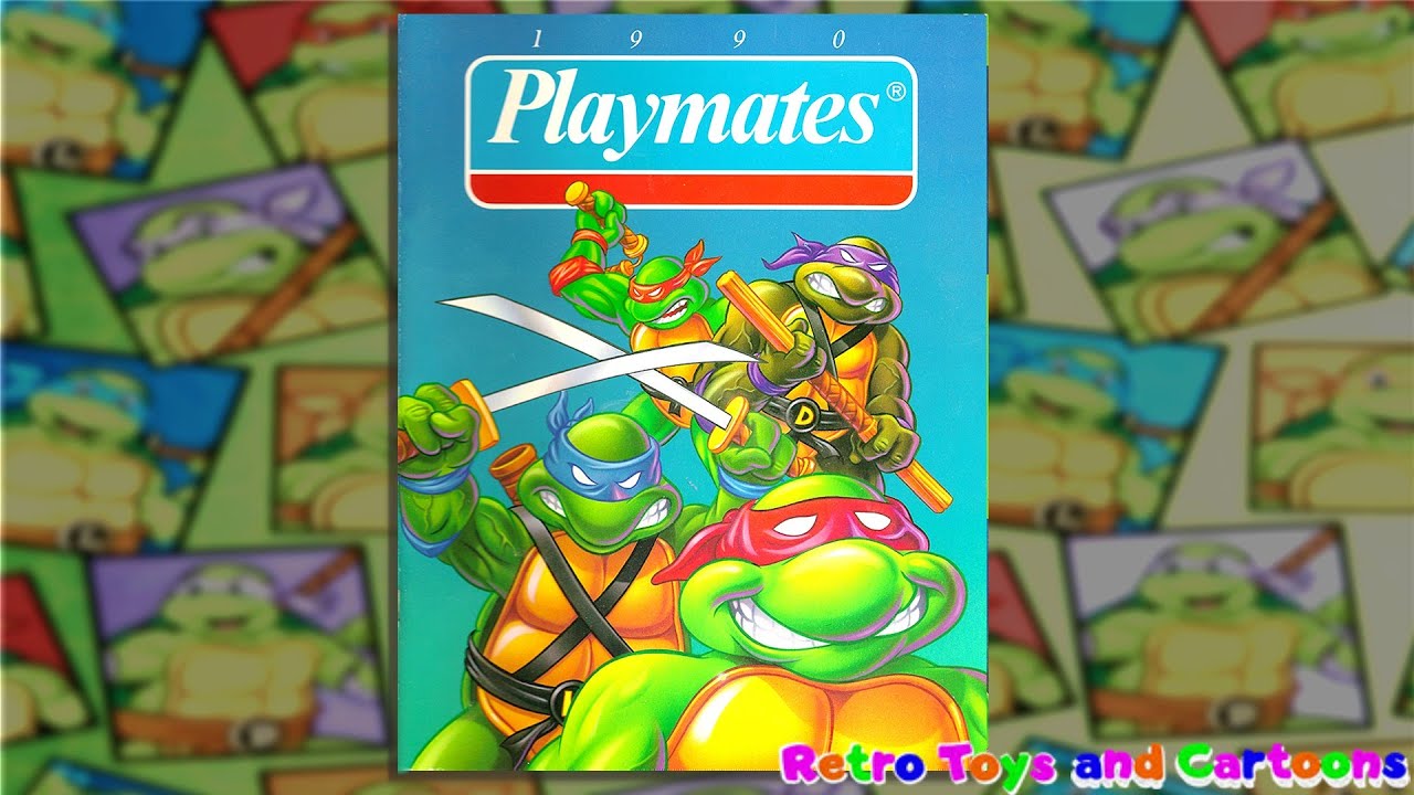 Teenage Mutant Ninja Turtles 1990 Playmates Toy Catalogue Retro Toys and Cartoons
