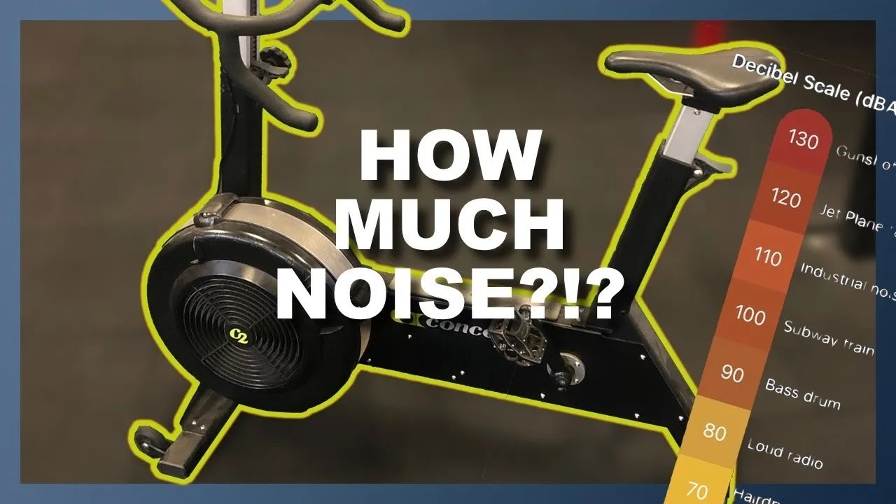 Насколько громкий Concept 2 BikeErg? | Тест уровня шума