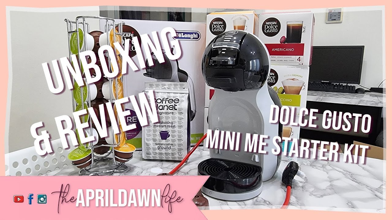 Unboxing and Testing Nescafe Dolce Gusto Mini Me Starter Kit ~ and Reusable Coffee Capsules