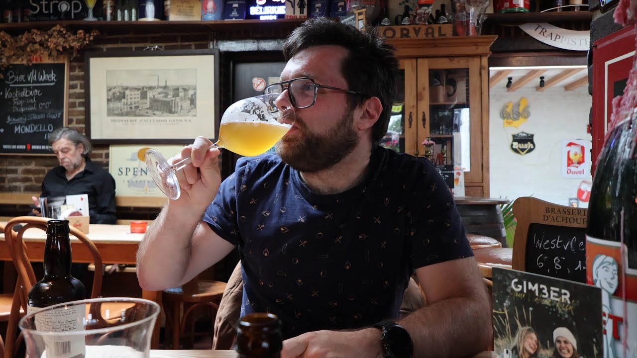 Drinking beer in some of my favorite bars in Ghent, Belgium.