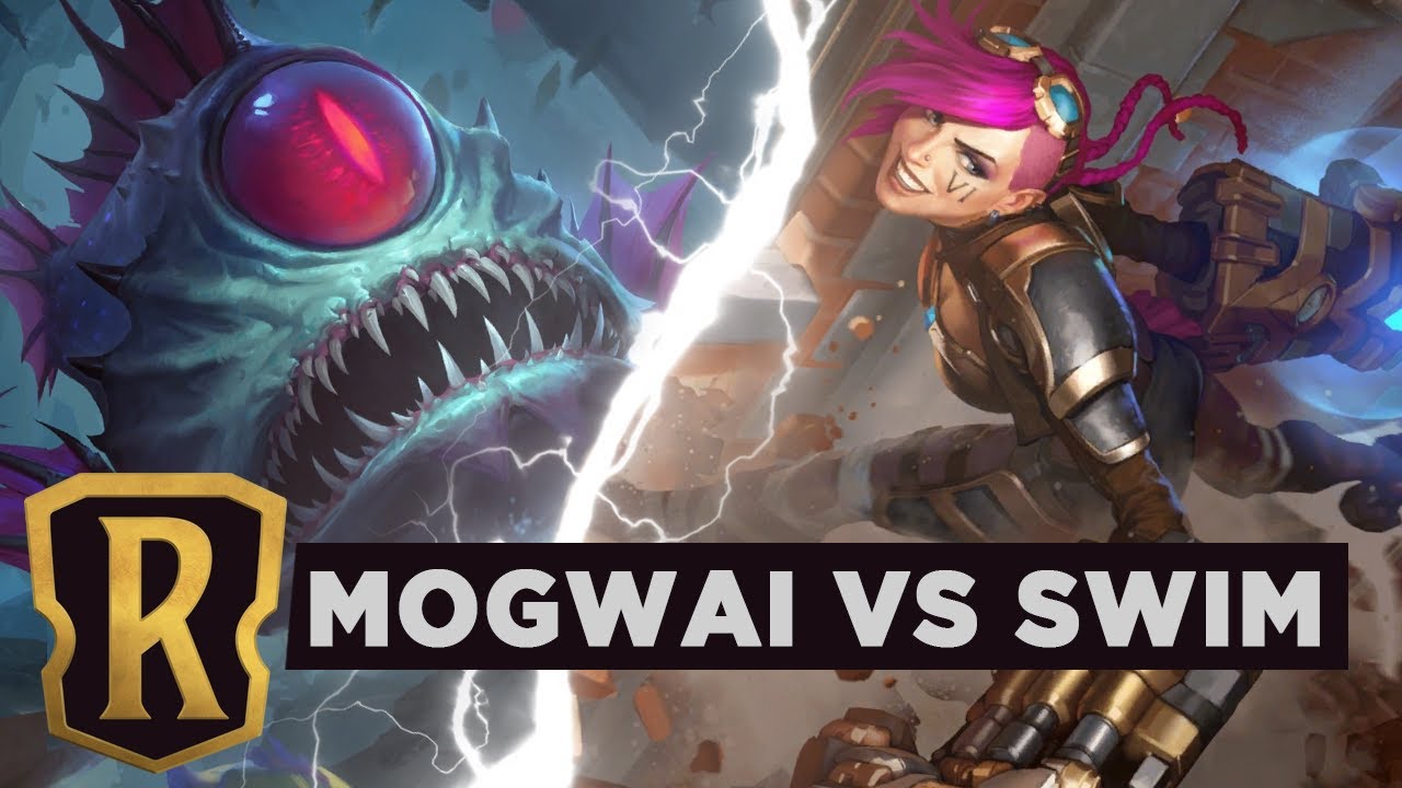TWITCH RIVALS: Mogwai против Swim | Геймплей турнира Legends of Runeterra
