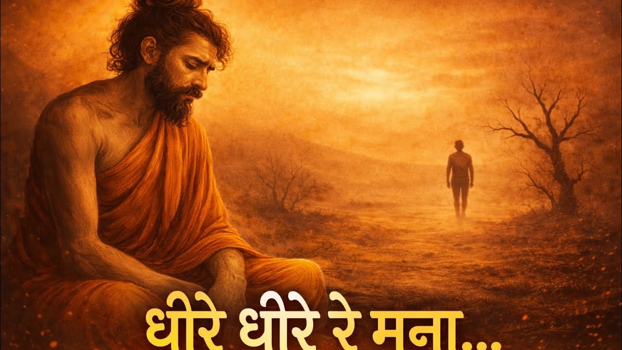 जब सब कुछ गलत हो रहा हो… ये भजन सुनो || धीरे धीरे रे मना