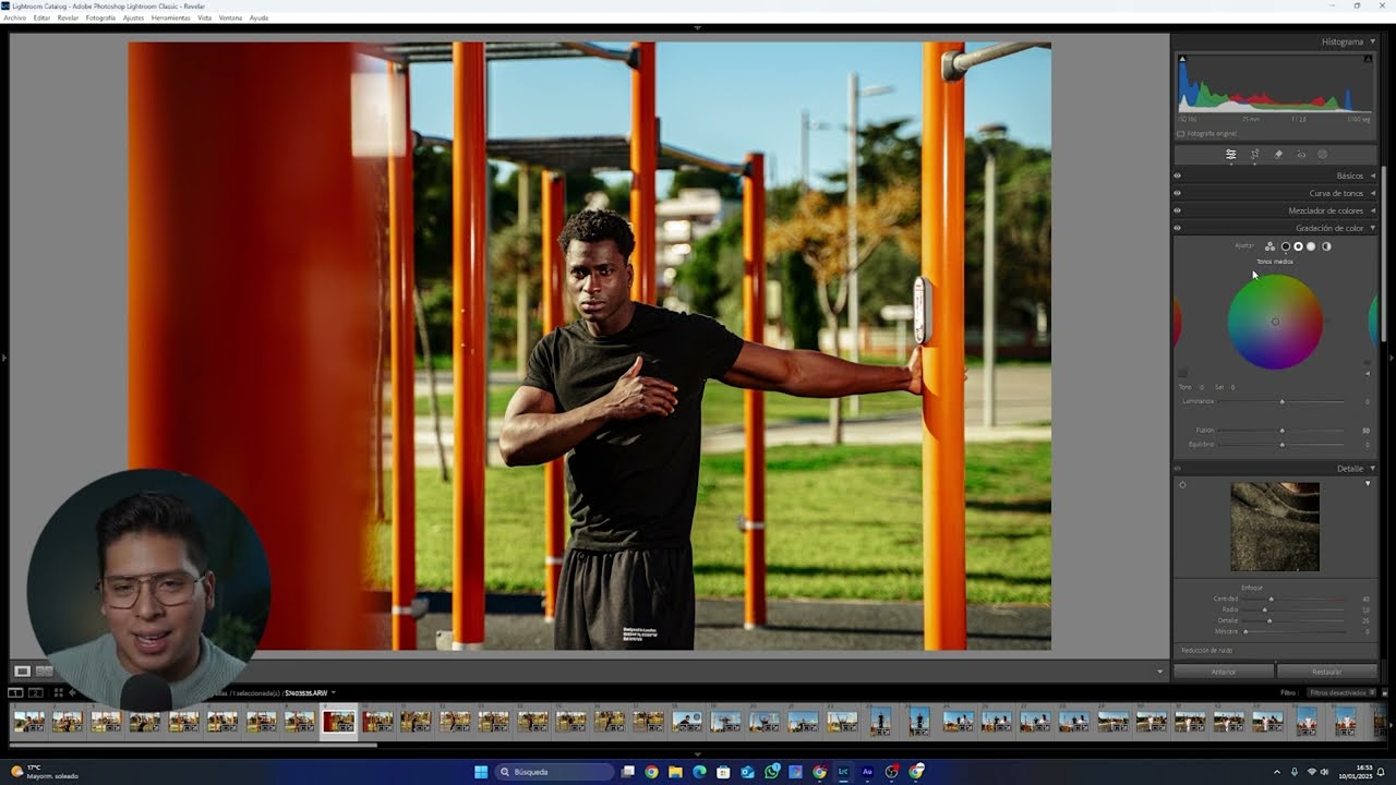 Sesión Deportiva Nivel BEHANCE + Edición Lightroom