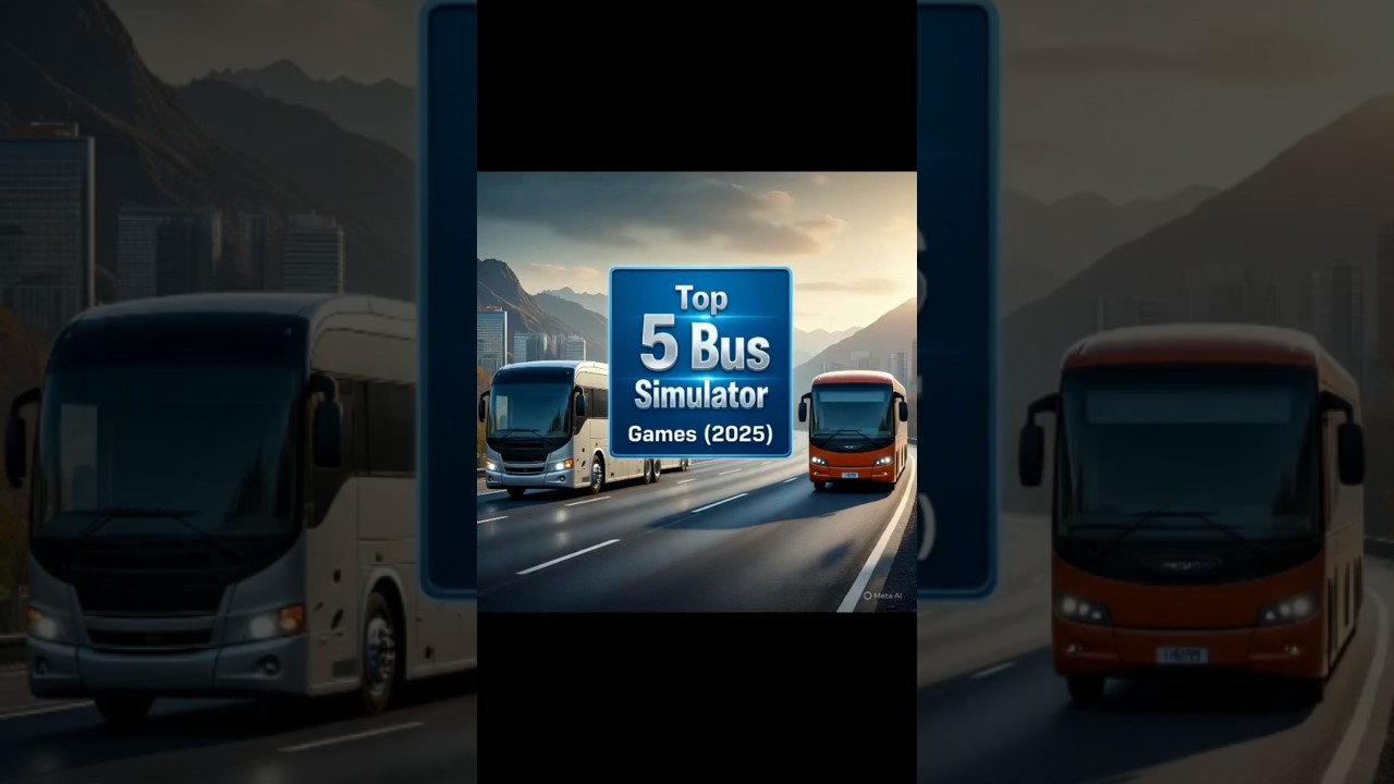 top 5 bus simulator games for Android in 2025 #top5 #bussimulator #games #shorts