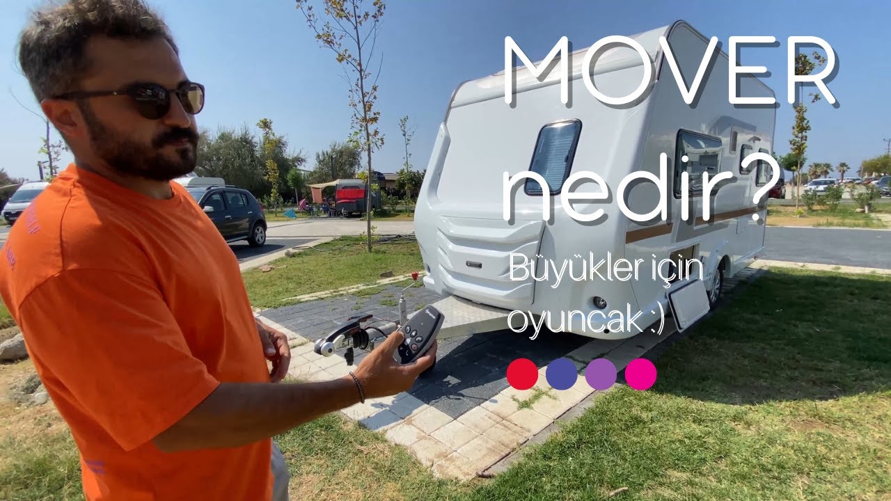 Karavanı oyuncak araba gibi hareket ettiren sistem MOVER | Karavanı nasıl park ediyor ve bağlıyoruz?