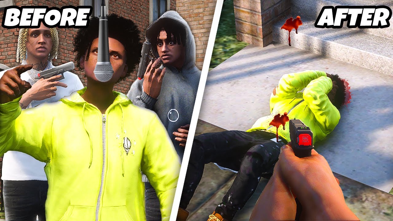 I SMOKED my OPPS during THEIR MUSIC VIDEO in GTA 5 RP!