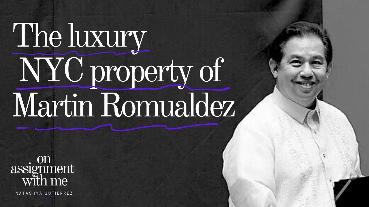 The luxurious New York City apartment of Martin Romualdez