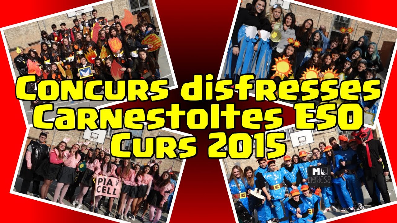 Concurs de disfresses de Carnestoltes - ESO 2015