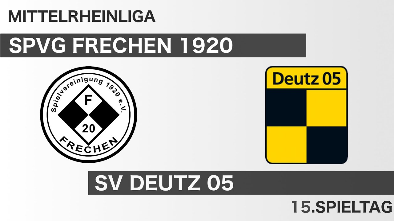 FRECHEN 20 vs SV DEUTZ 05 - Tore & Highlights