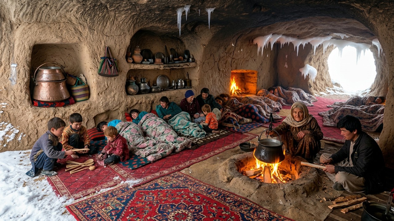 Afghanistan's Last Cave Dwellers | Real Life, Real Cooking, Real Survival (Full Movie)