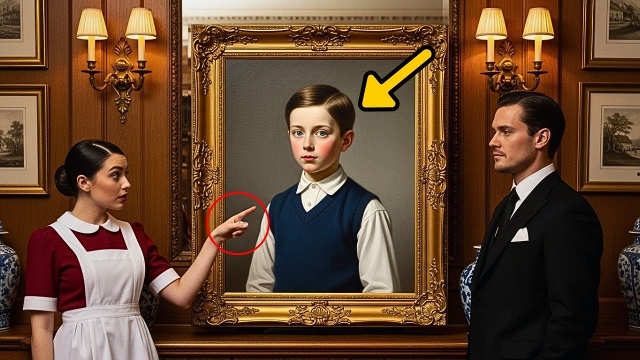 “Meneer, die jongen woonde met mij in het weeshuis!” riep de schoonmaakster toen ze het portret zag.