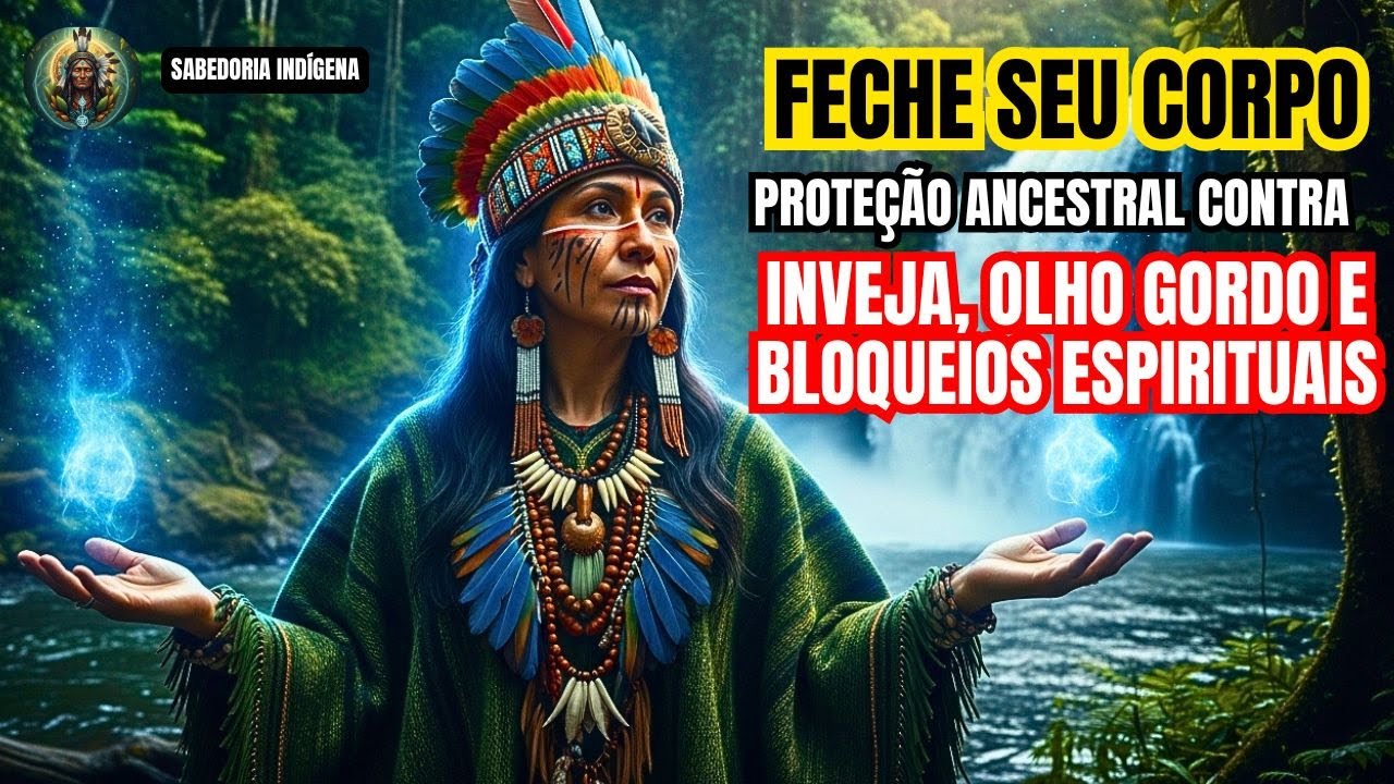 🔥 RITUAL INDÍGENA PARA FECHAR O CORPO — Proteção Contra Inveja, Olho Gordo e Bloqueios Espirituais