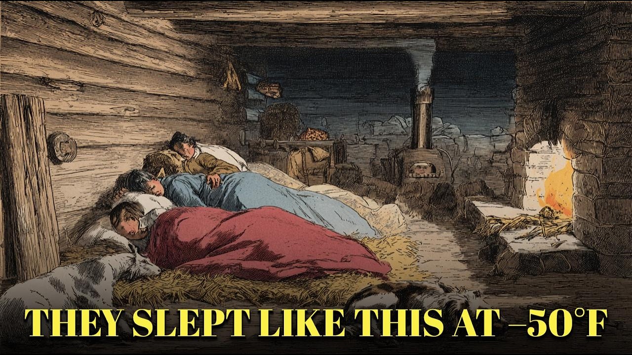 How Pioneer Families Slept Through –50°F Nights Without Freezing