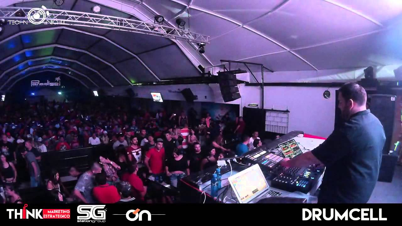 DRUMCELL 18/04/2015 - TECHNO NIGHT LIVE:PARADISE CLUB PEREIRA (COL)