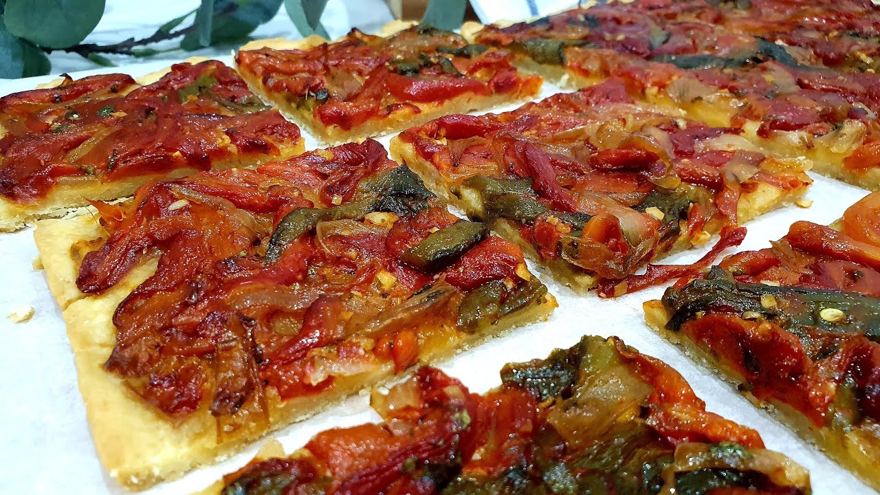 COCA DE PIMIENTOS ASADOS