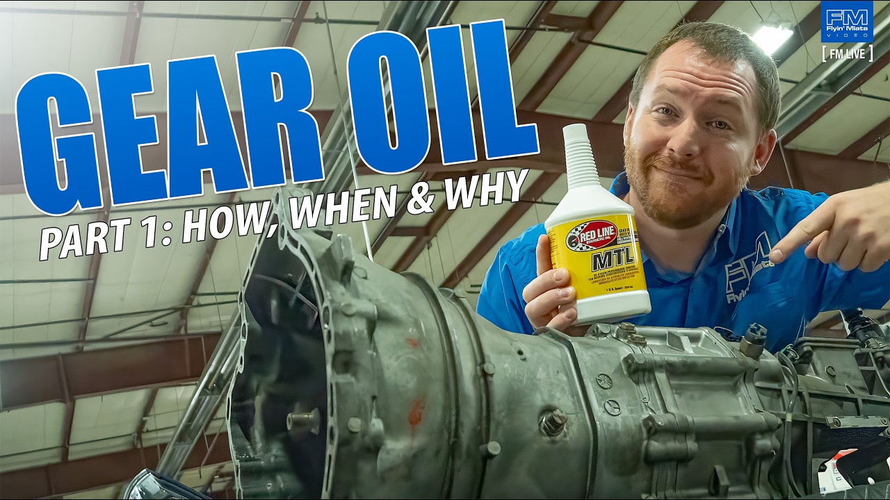 GEAR Oil 101: How, Why & When to change it. PART ONE - 4K w Mike Usrey