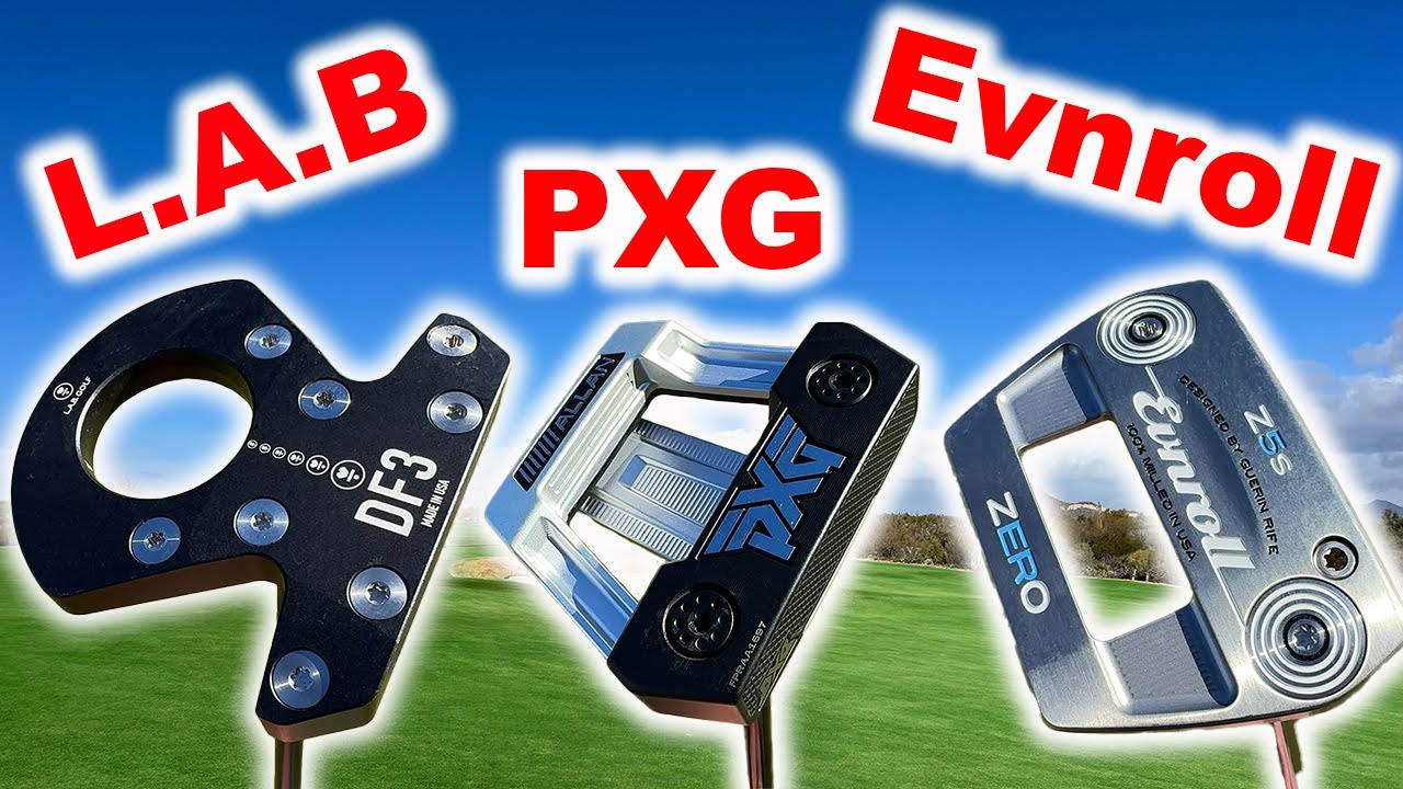 Паттеры с нулевым крутящим моментом: L.A.B DF3, PXG Allan и Evnroll Zero