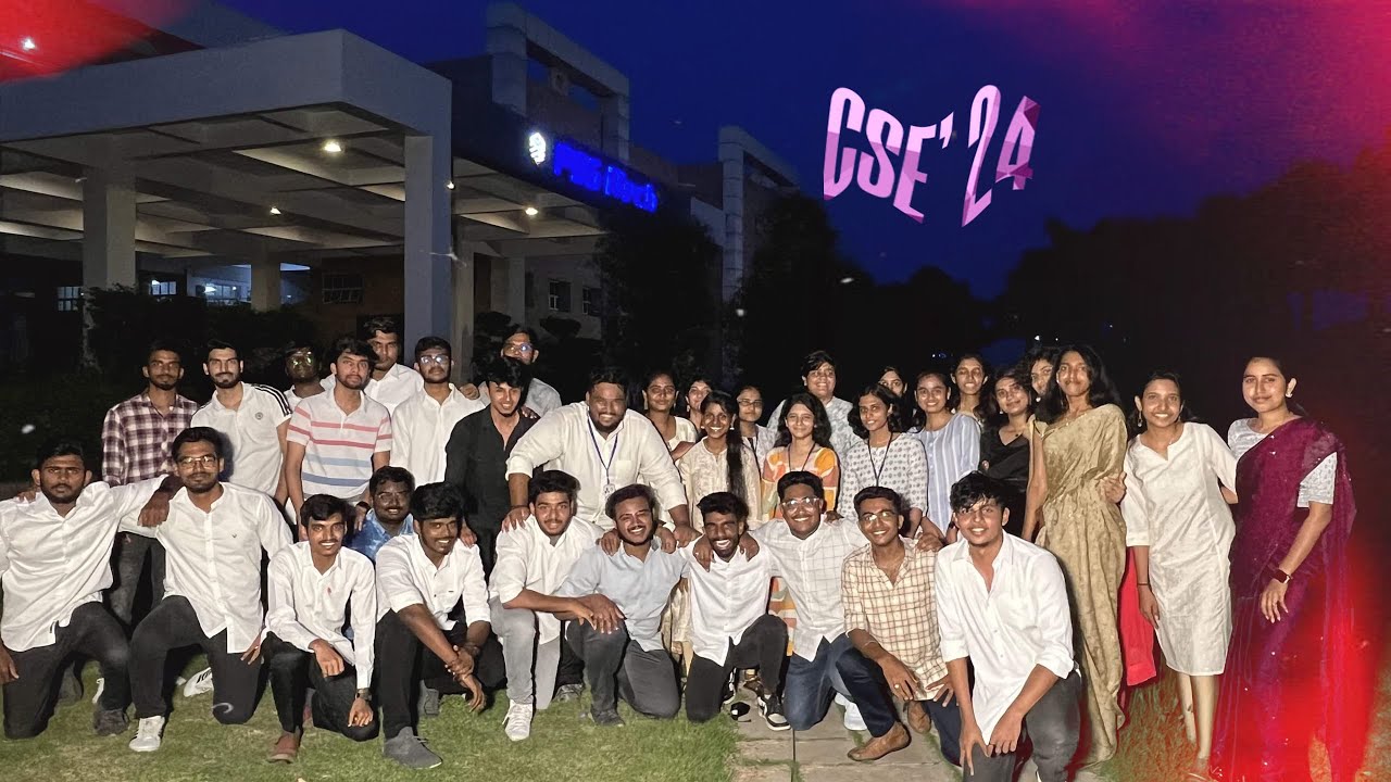 CSE 2024 | Farewell | Movie | PSG iTECH | Tamil | 4K UHD | Dolby Atmos
