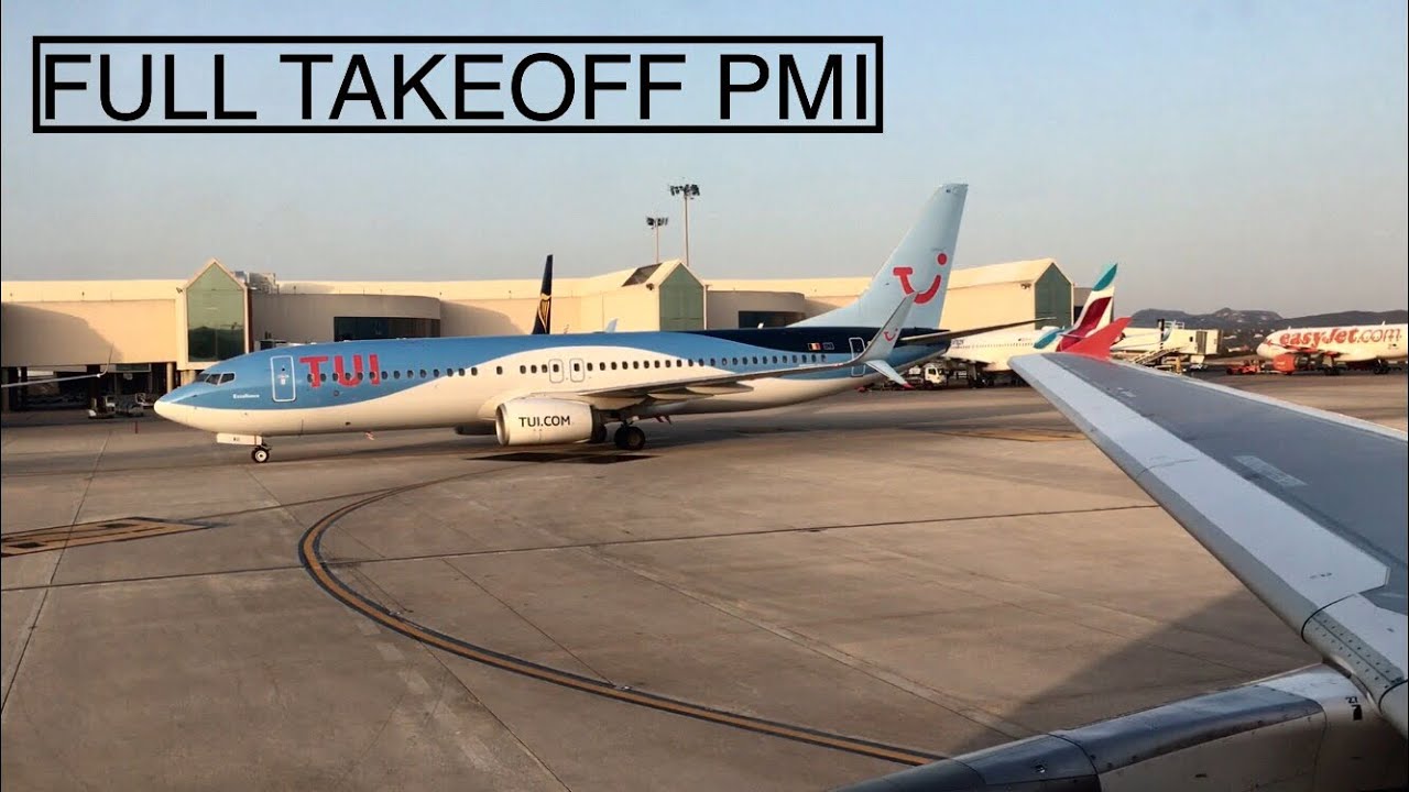 MASSIVE ENGINE ROAR !!! [FULL TAKEOFF] Laudamotion | A320-200 | from Palma de Mallorca |