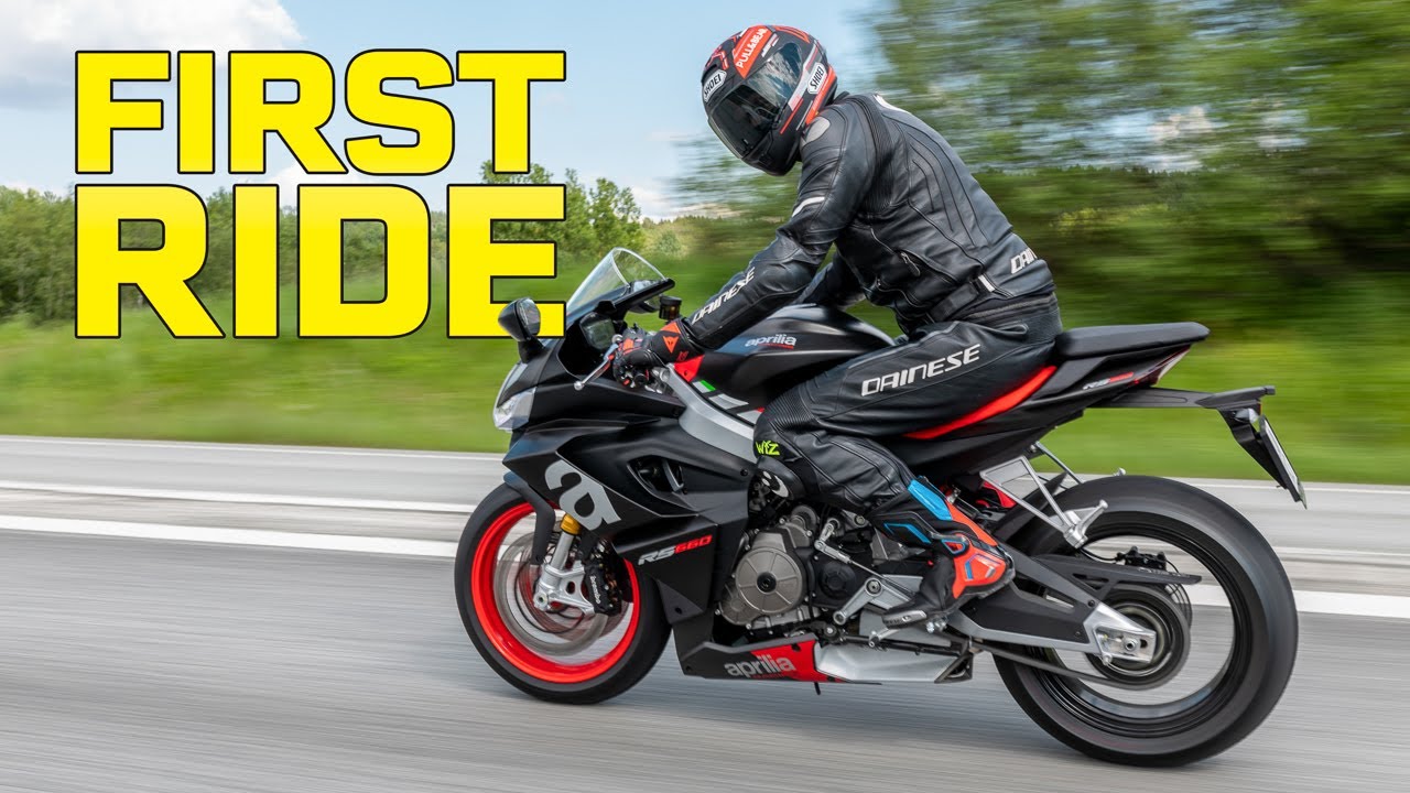 Aprilia RS 660 - First Ride (BRAND NEW)