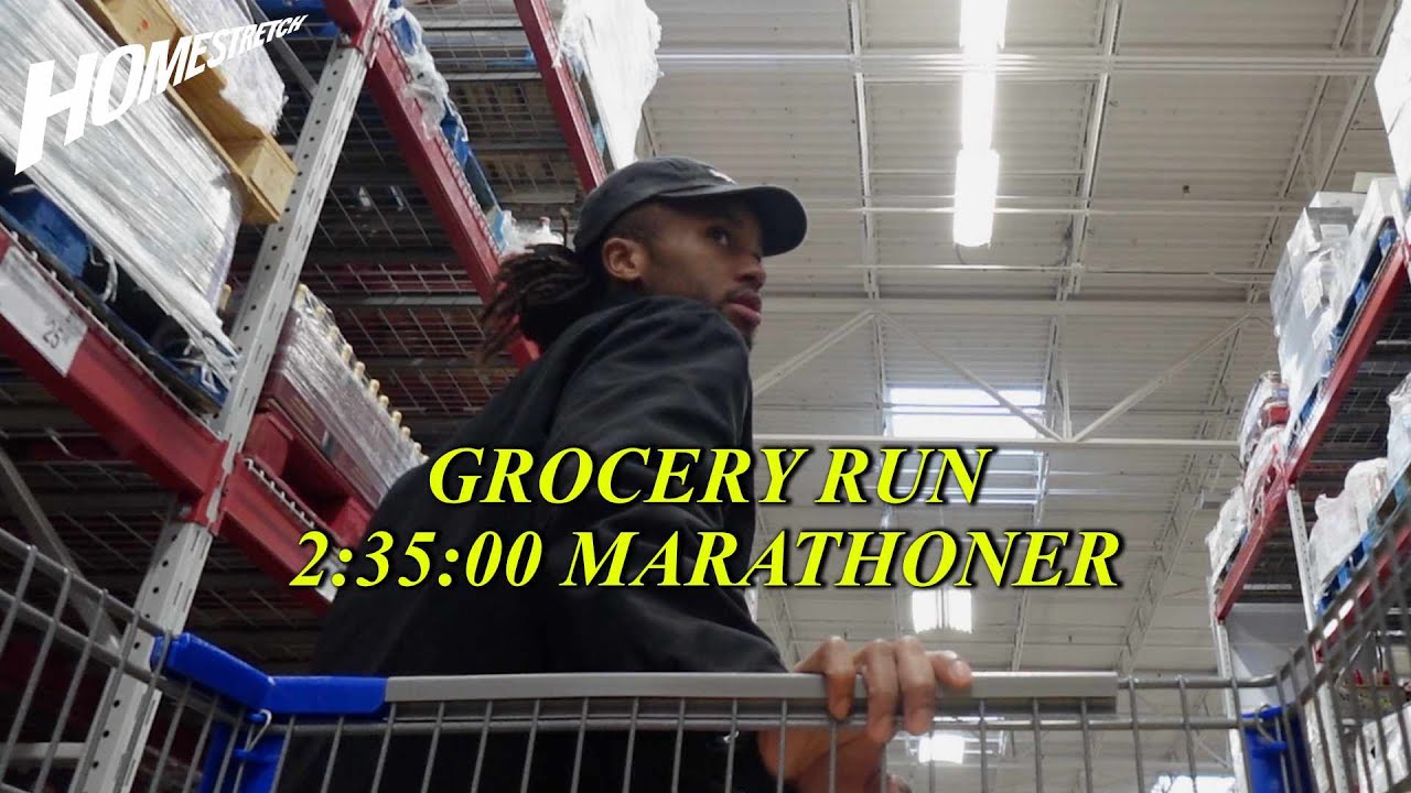 Grocery Haul for 2:35:00 Marathoner - Truck got hit by a bus...