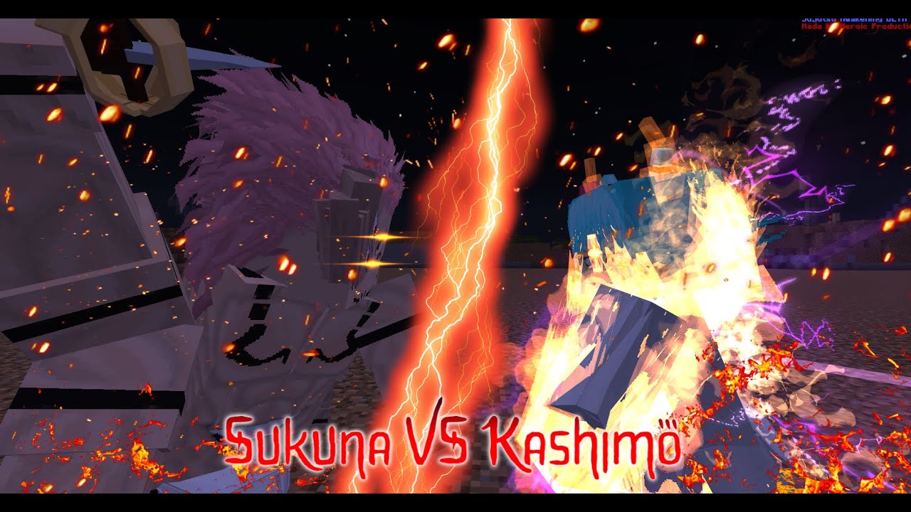 Sukuna (Player) Vs Kashimo | Jujutsu Awakening Addon
