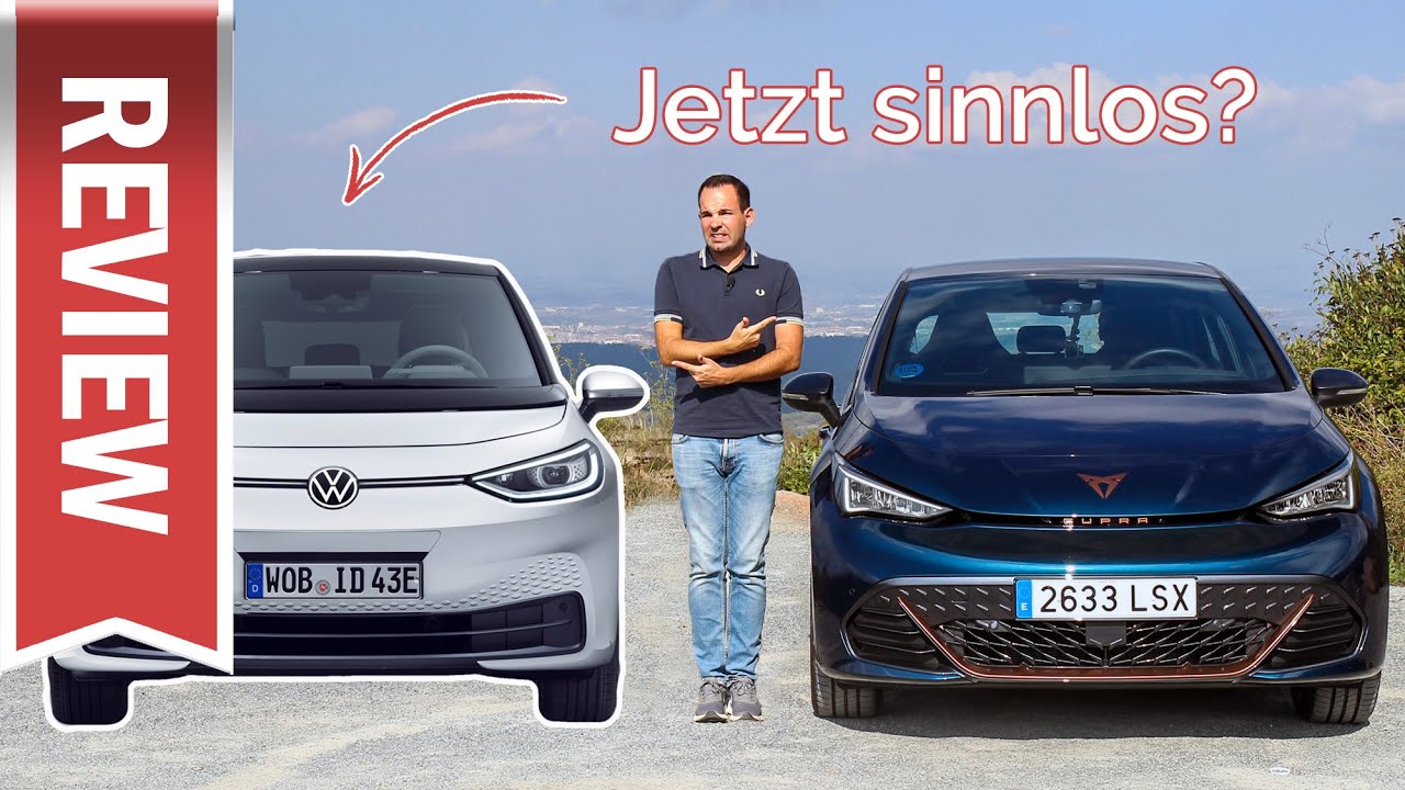Cupra Born vs. ID.3: Ausstattung, Preise & Testfahrt im Vergleich / Born günstiger & besser?