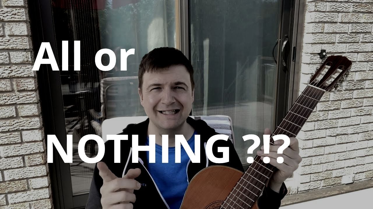 Jazz MINDSET - Letting Go of Perfectionism and All-or-Nothing Mentality