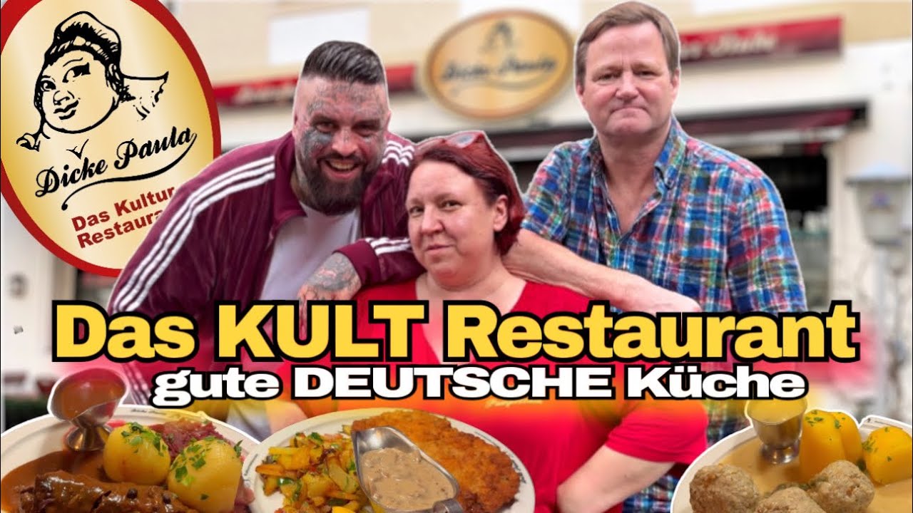 ECHTE Deutsche Küche in BERLIN ! Ein Berliner Orginal ( Die Dicke Paula )