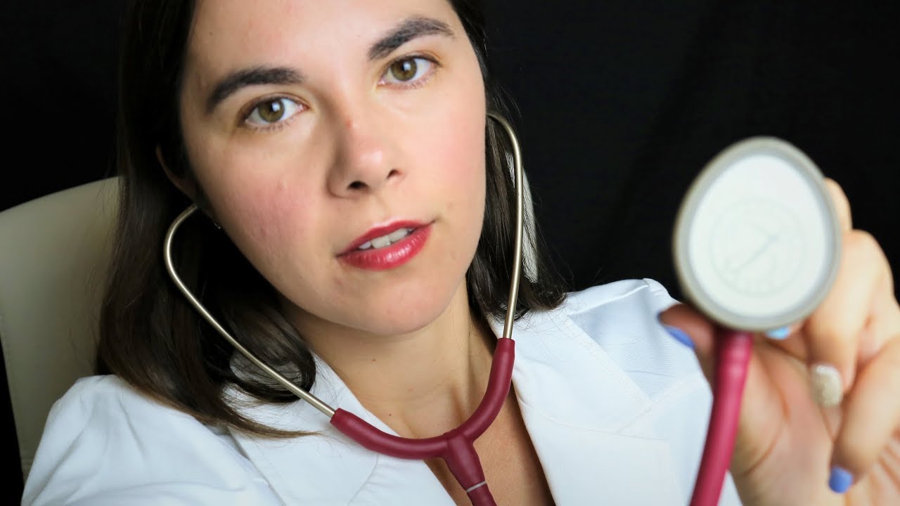 ASMR Heart Doctor Examination - Typing - Cardiologist..