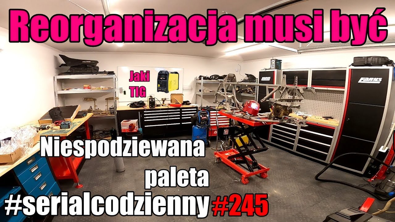Jakiego TIG-a kupiłem ?  Reorganizacja i niespodziewana paczka !  #serialcodzienny #vlogcodzienny