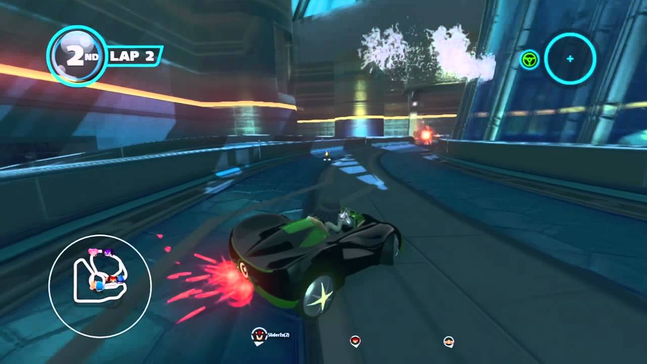 Sonic & All-Stars Racing Transformed (360) - Online Match #26: Burning Depths (Race)