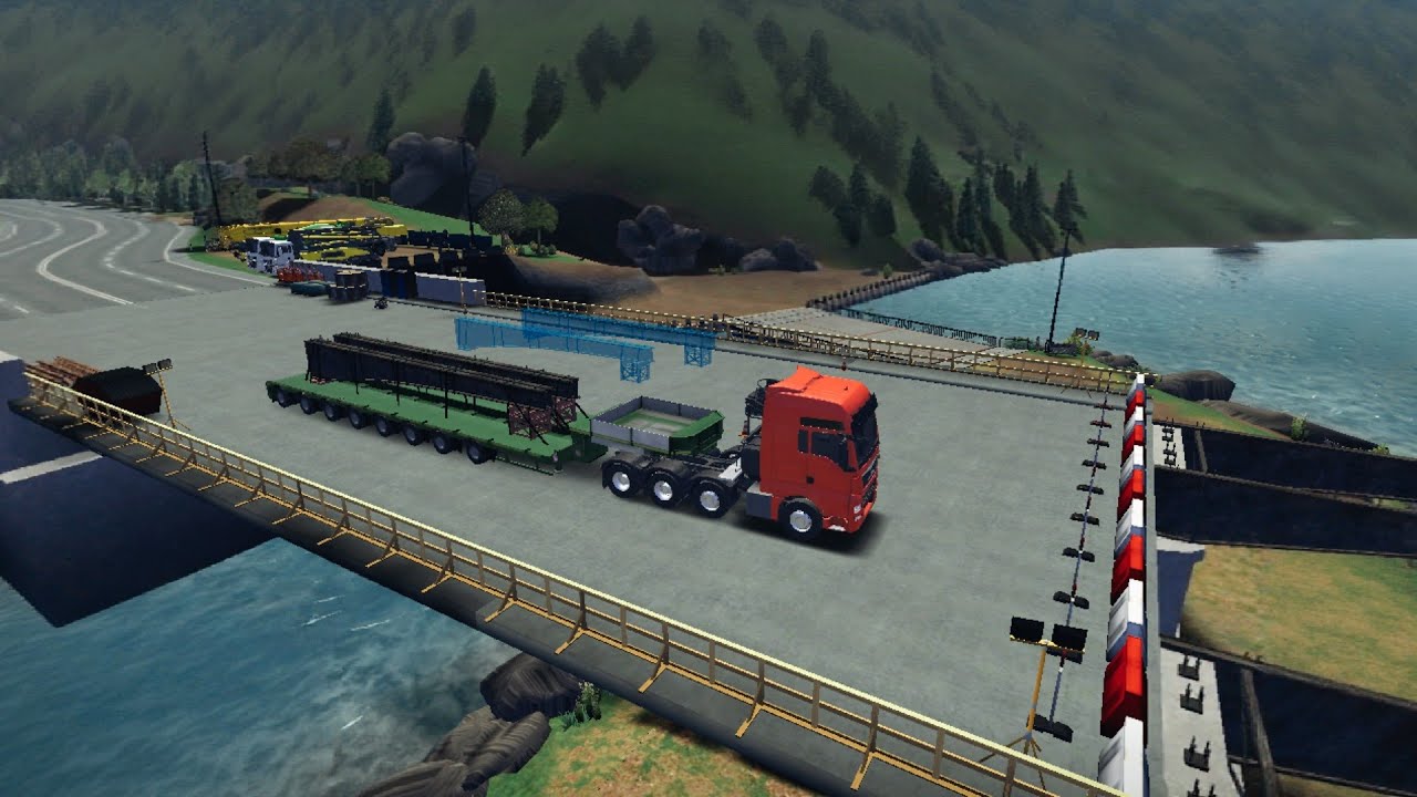 Cara Menyelesaikan JOBS BRIDGE CONTRUCTION WAST - CONSTRUCTION SIMULATOR 3