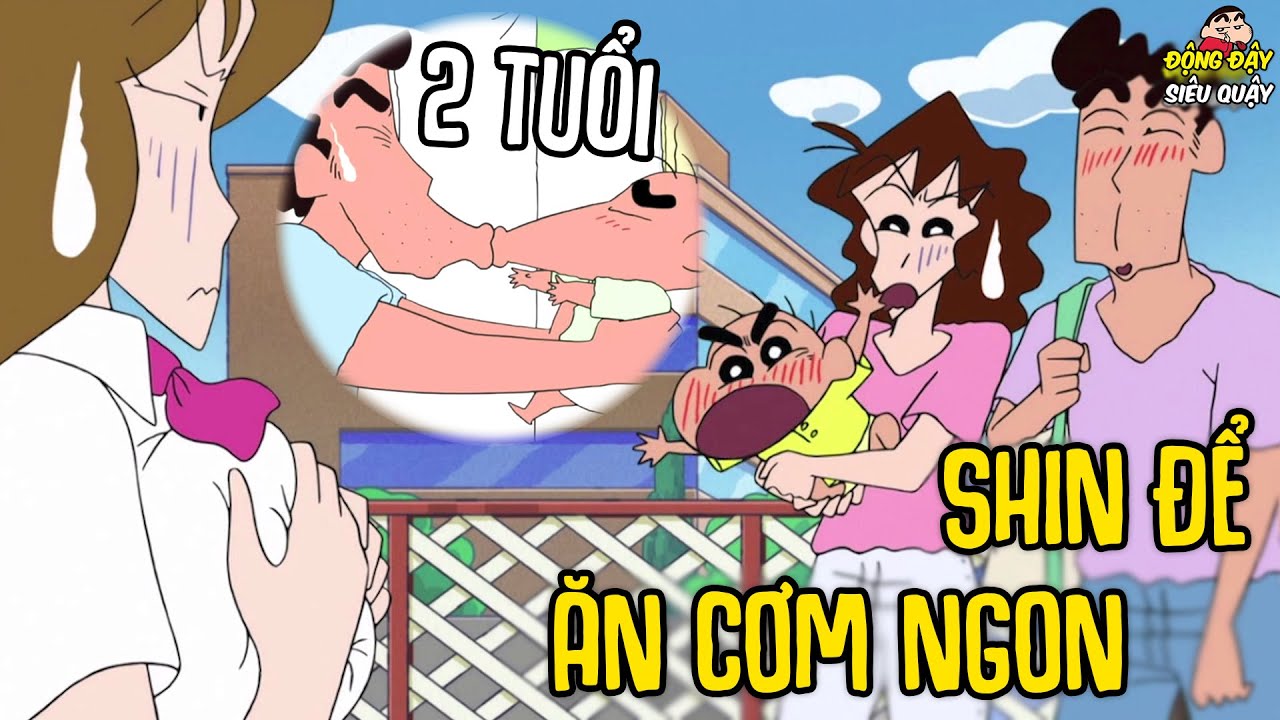Shin Để Ăn Cơm 4: Shin 2 Tuổi Lần Đầu Đi Mua Nhà Trả Góp 35 Năm | Shin Cậu Bé Bút Chì