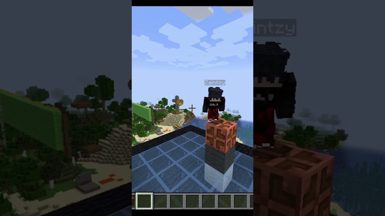 Guessing Same Block Challenge in Minecraft!
