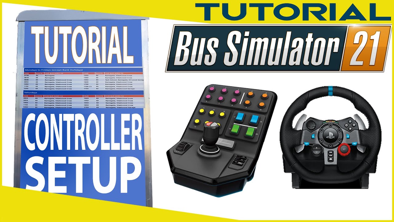How I Setup my G29 +Headtracking +Additional Controllers on Bus Simulator 21 Tutorial