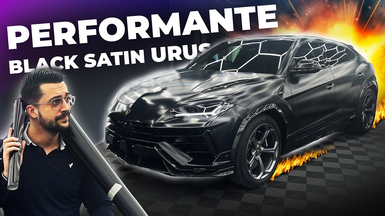 LAMBORGHINI URUS PERFORMANTE | BLACK SATIN #4
