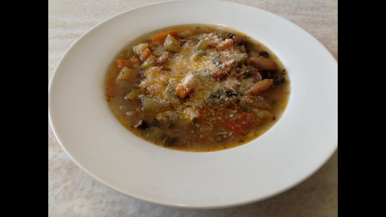 minestrone ricetta originale della nonna/minestrone maison